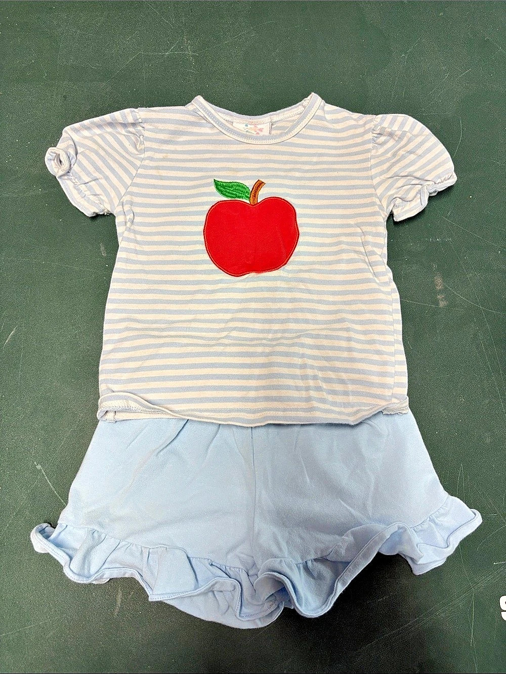 Striped Apple Matching Set